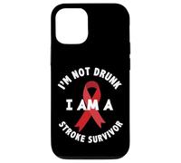 I'm Not Drunk I'm a Stroke Survivor Funny Stroke Survival Case for iPhone 12/12 Pro