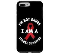 I'm Not Drunk I'm a Stroke Survivor Funny Stroke Survival Case for iPhone 7 Plus/8 Plus