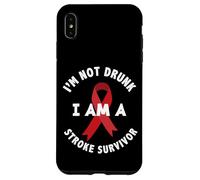 I'm Not Drunk I'm a Stroke Survivor Funny Stroke Survival Case for iPhone XS Max