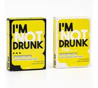 I'm NOT Drunk & Too - Party Drinking Game Set for Game Nights - 21st Birthday Gift & Bachelorette Party Game with Total 110 Cards - Hilarious Unforgettable Drinking Card Game - Get The Party Started