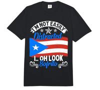 I'm Not Easily Distracted Oh Look Sofrito Comfort Colors Adult Heavyweight T-Shirt