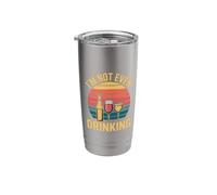 I'm Not Even Drinking Sober Lie Quotes Stainless Steel Insulated Tumbler