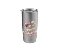 I'm Not Even Drinking Sober Lie Quotes - Stainless Steel Insulated Tumbler