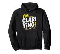 I'm Not Explaining Again Clarifying Overexplainer Funny Done Pullover Hoodie