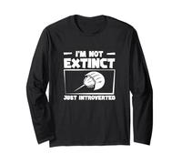 I'm Not Extinct Just Introverted Funny Horseshoe Crab Hunter Long Sleeve T-Shirt