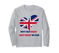 I'm not far Right I'm just Right so far Long Sleeve T-Shirt