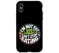 I'm Not Fat I Just Can't Stop Eating Food Enjoy - Case for iPhone X/XS