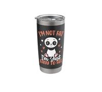 I'm Not Fat Im Just Easy to See Stainless Steel Insulated Tumbler