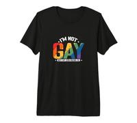 I'm not Gay but My Girlfriend is Premium T-Shirt
