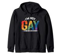 I'm not Gay but my Girlfriend Is Zip Hoodie