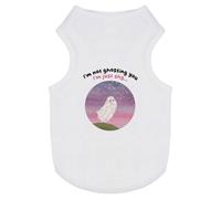 'I'm not ghosting you I'm just shy' Pet Dog/Cat T-Shirt (PT00151464)