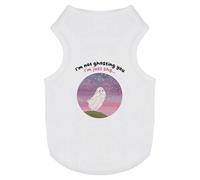 'I'm not ghosting you I'm just shy' Pet Dog/Cat T-Shirt (PT00151466)