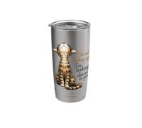 Im Not Giving Up Im Just Looking for Snacks Funny Cat Tabby Stainless Steel Insulated Tumbler