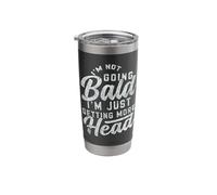 I'm Not Going Bald Funny Bald for Men Bald Guy Bald Dad Stainless Steel Insulated Tumbler