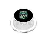 I'm Not Ignoring You I'm Just Tired Introvert Burnout PopSockets PopGrip for MagSafe