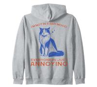 I'm Not In A Bad Mood Everyone Is Just Annoying Zip Hoodie