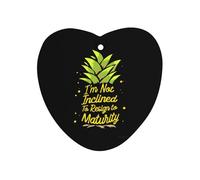 I'm Not Inclined Resign Car Air Freshener Decorative Hanging Aromatherapy Tablets for Car Trucks Love form