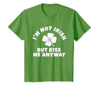 I'm Not Irish But Kiss Me Anyway Funny St Patrick Day Lucky T-Shirt
