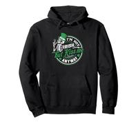 I'm Not Irish But Kiss Me Anyway Skeleton Pullover Hoodie