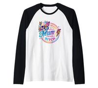 I'm Not Just A Mum, I'm Also A Bitch Skull Raglan Baseball Tee