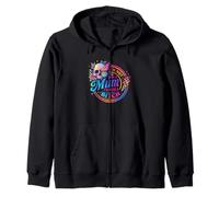 I'm Not Just A Mum, I'm Also A Bitch Skull Zip Hoodie