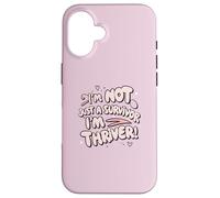 I'm Not Just a Survivor I'm a Thriver Breast Awareness Girl Case for iPhone 16