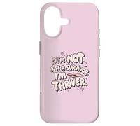 I'm Not Just a Survivor I'm a Thriver Breast Awareness Girl Case for iPhone 17