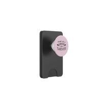 I'm Not Just a Survivor I'm a Thriver Breast Awareness Girl PopSockets PopWallet for MagSafe