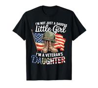 I'm Not Just Daddy's Little Girl I'm A Veteran's Daughter T-Shirt