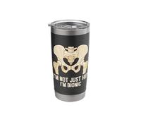 I'm Not Just Hip I'm Bionic Hip Replacement Surgery Recovery Stainless Steel Insulated Tumbler