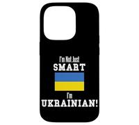 I'm Not Just Smart Ukrainian Country Flag Ukraine Case for iPhone 14 Pro