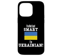 I'm Not Just Smart Ukrainian Country Flag Ukraine Case for iPhone 14 Pro Max