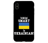 I'm Not Just Smart Ukrainian Country Flag Ukraine Case for iPhone XS Max