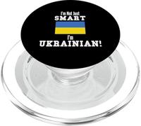 I'm Not Just Smart Ukrainian Country Flag Ukraine PopSockets PopGrip for MagSafe
