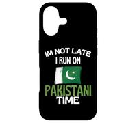 Im Not Late I Run On Pakistani Time Funny Pakistan Case for iPhone 17