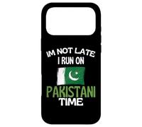 Im Not Late I Run On Pakistani Time Funny Pakistan Case for iPhone 17 Pro Max