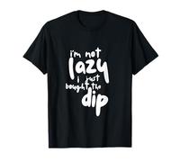 I'm Not Lazy, I Just Bought The Dip Funny Crypto Trader T-Shirt