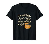I'm Not Lazy I Just Enjoy Doing Nothing Armchair Design T-Shirt