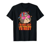 I'm not Lazy I Just Work Hard to Rest Sloth Value Graphic T-Shirt