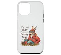I'm Not Lazy I'm Just On Bunny Time Rabbit Design Case for iPhone 12 mini