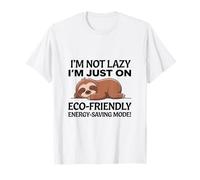 I'm Not Lazy I'm Just On Eco-Friendly Mode Sloth T-Shirt