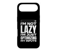 I'm Not Lazy I'm Optimizing My Inputs. AI Prompt Humor Case for iPhone Air