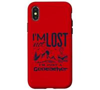 I'm Not Lost Funny Treasure Hunter Geocaches Case for iPhone X/XS