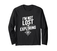 I'm Not Lost I'm Exploring Adventure Travel Long Sleeve T-Shirt