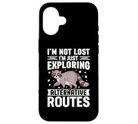 I'm Not Lost I'm Just Exploring Alternative Routes Case for iPhone 16