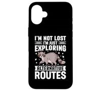 I'm Not Lost I'm Just Exploring Alternative Routes Case for iPhone 16 Plus
