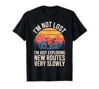 I'm Not Lost I'm Just Exploring New Routes Cycling T-Shirt