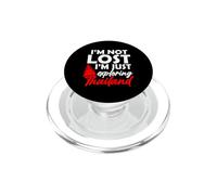 I'm Not Lost I'm Just Exploring Thailand Travel Enthusiast PopSockets PopGrip for MagSafe