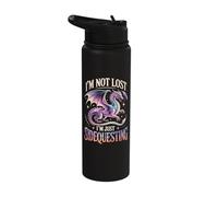 I'm Not Lost I'm Just Sidequesting Stainless Steel Insulated Water Bottle