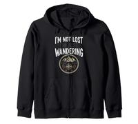 I'm Not Lost I'm Just Wandering Zip Hoodie